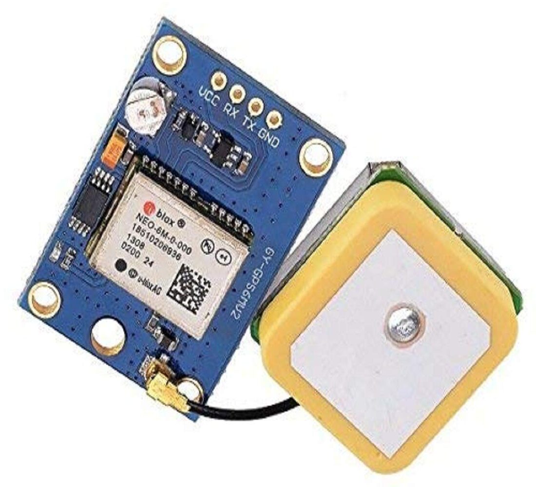 NEO-6M GPS Module Accurate, fast, and perfect for navigation or tracking projects. Use it with STM32, ESP32, Arduino, Raayan Mini & IoT systems.