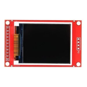 Buy 1.8-inch TFT Display Module (ST7735) – 128×160 color LCD with SPI interface. 3.3 V logic, bright backlight, ideal for STM32, Raayan Mini, Arduino and IoT visual projects.