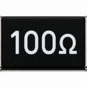 100Ω 1/4W Fixed Resistor Pack of 100 for Arduino STM32 PCB and Embedded Systems