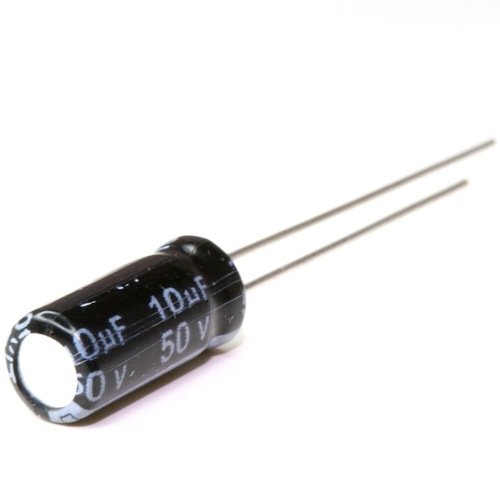 10µF Electrolytic Capacitor Through Hole Radial Capacitor for Arduino STM32 and Embedded Systems