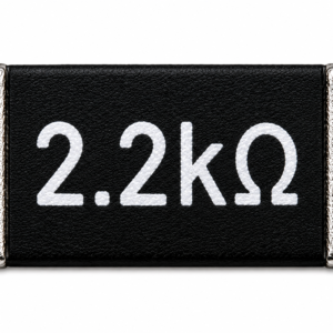 2.2kΩ 1/4W Fixed Resistor for Arduino STM32 PCB and Embedded Systems