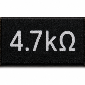 4.7kΩ 1/4W Fixed Resistor for Arduino STM32 PCB and Embedded Systems
