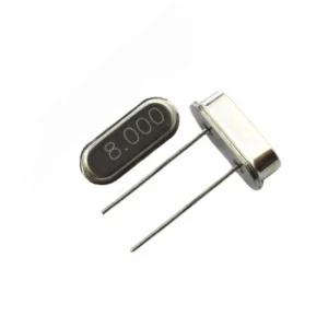 8MHz Crystal Oscillator 2-Pin Quartz Crystal for Microcontrollers