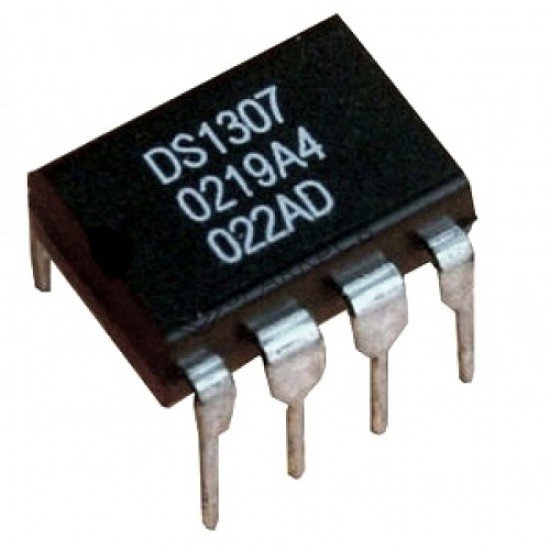 DS1307 Real-Time Clock RTC IC 8-Pin DIP with I2C Interface