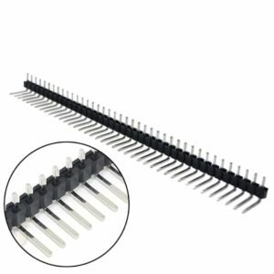 Male Right Angle Berg Strip 40x1 2.54mm Pin Header for PCB and Embedded Systems