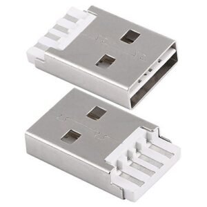 USB Type-A Male Connector 4 Pin Plug for Arduino STM32 Embedded Systems