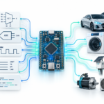Engineering classroom concepts transforming into real embedded products through a microcontroller